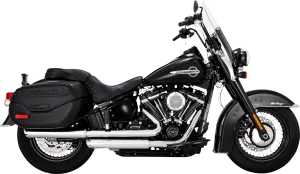 VANCE & HINES 3" Twin Slash Slip-On Muffler - Chrome 16379