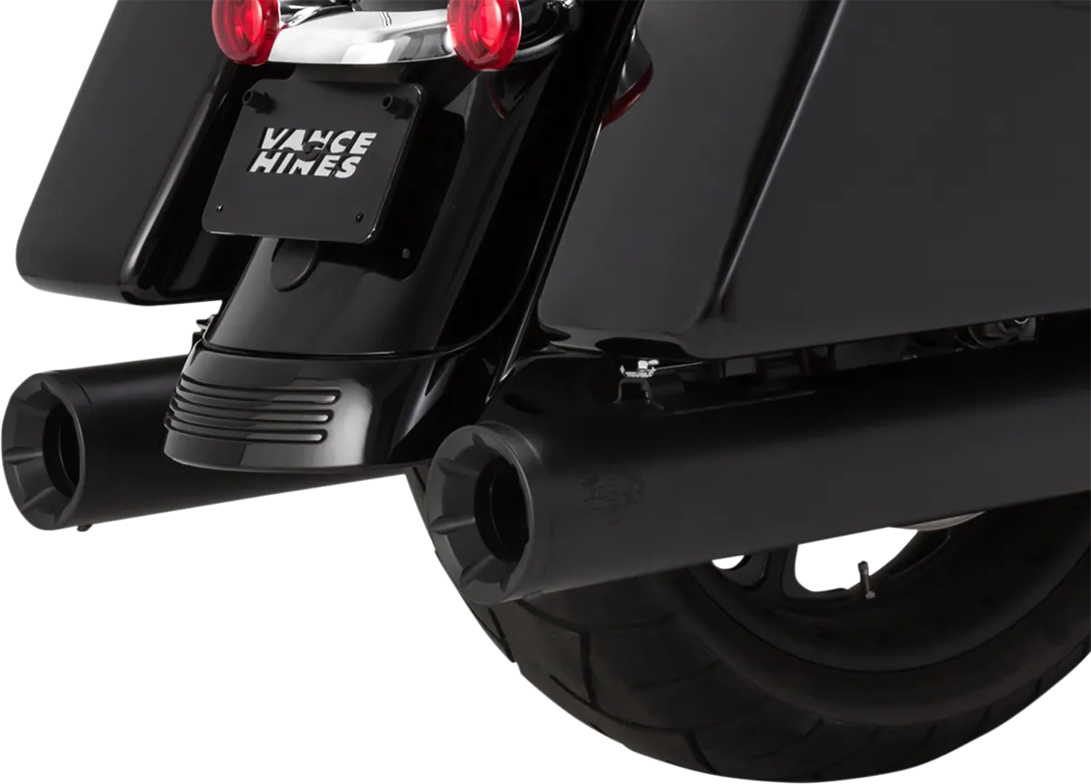 VANCE & HINES 4" Eliminator Mufflers - Black 46714