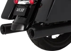 VANCE & HINES 4" Eliminator Mufflers - Black 46714