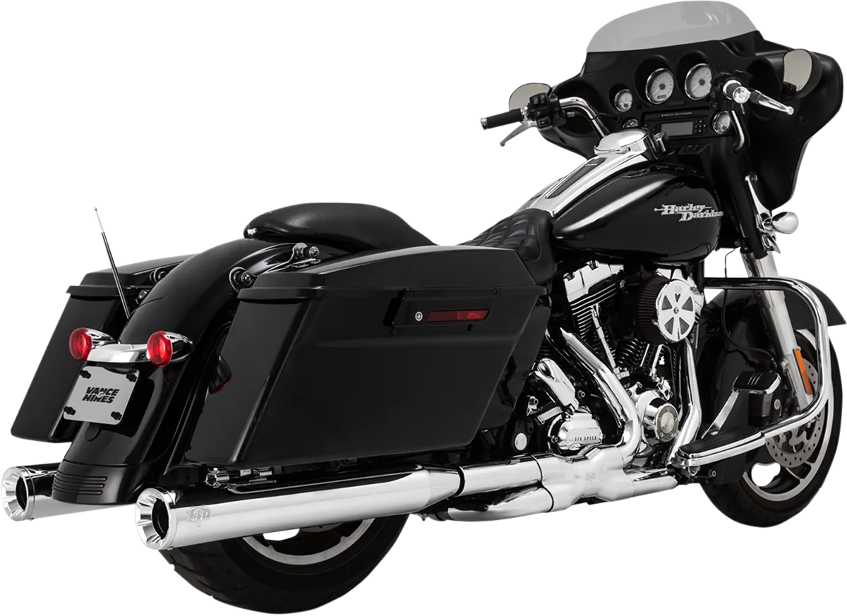 VANCE & HINES 4" Eliminator Mufflers - Chrome 16703
