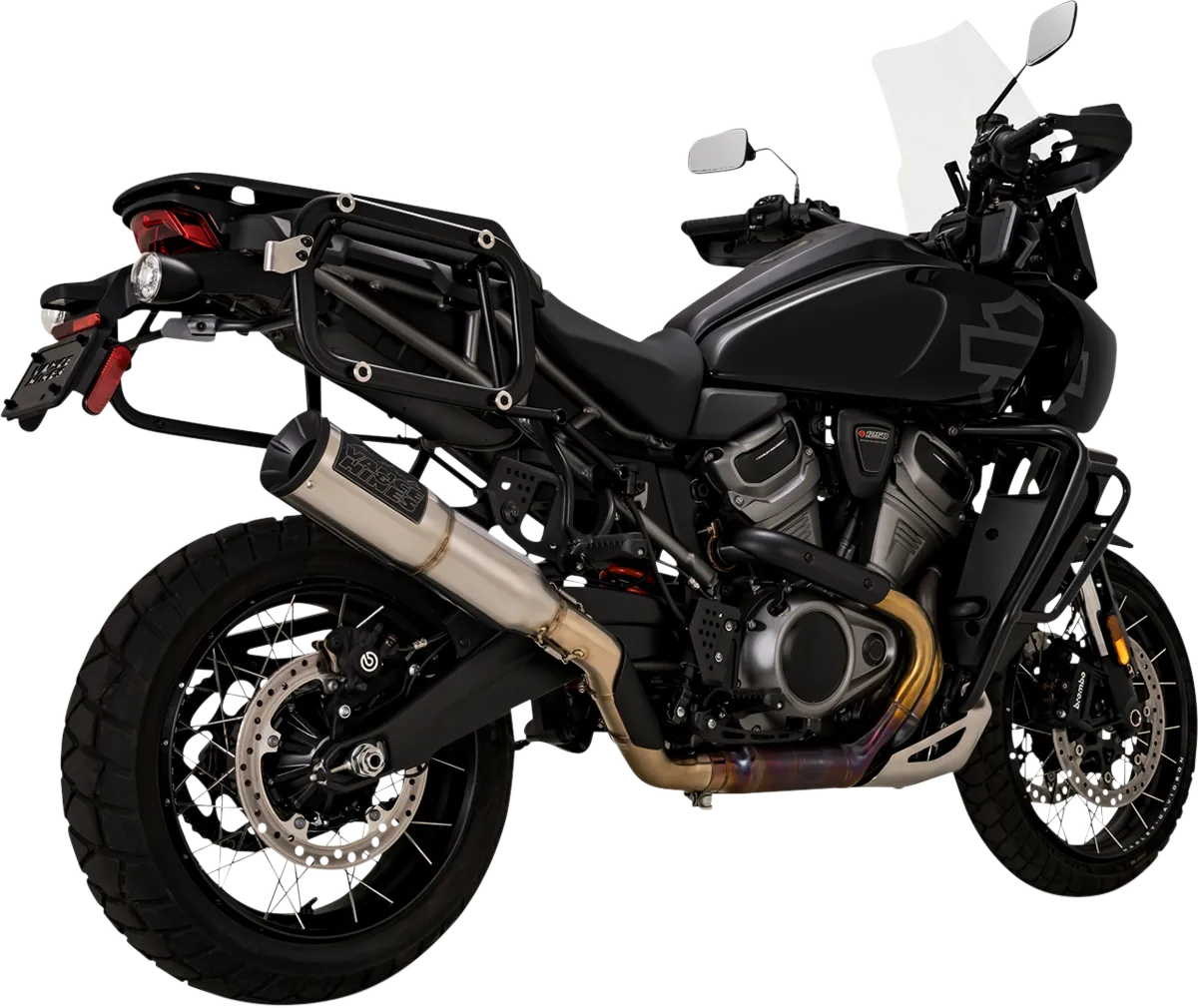 Vance & Hines Exhaust for Harley Davidson Pan America 2021-2024 Adventure Hi-Output 450 Slip-On Muffler 16533