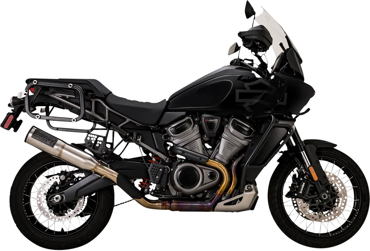 Vance & Hines Exhaust for Harley Davidson Pan America 2021-2024 Adventure Hi-Output 450 Slip-On Muffler 16533