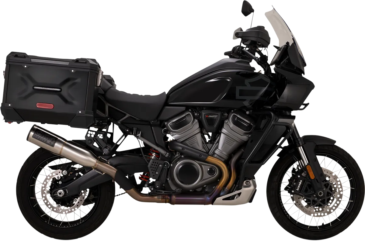Vance & Hines Exhaust for Harley Davidson Pan America 2021-2024 Adventure Hi-Output 450 Slip-On Muffler 16533