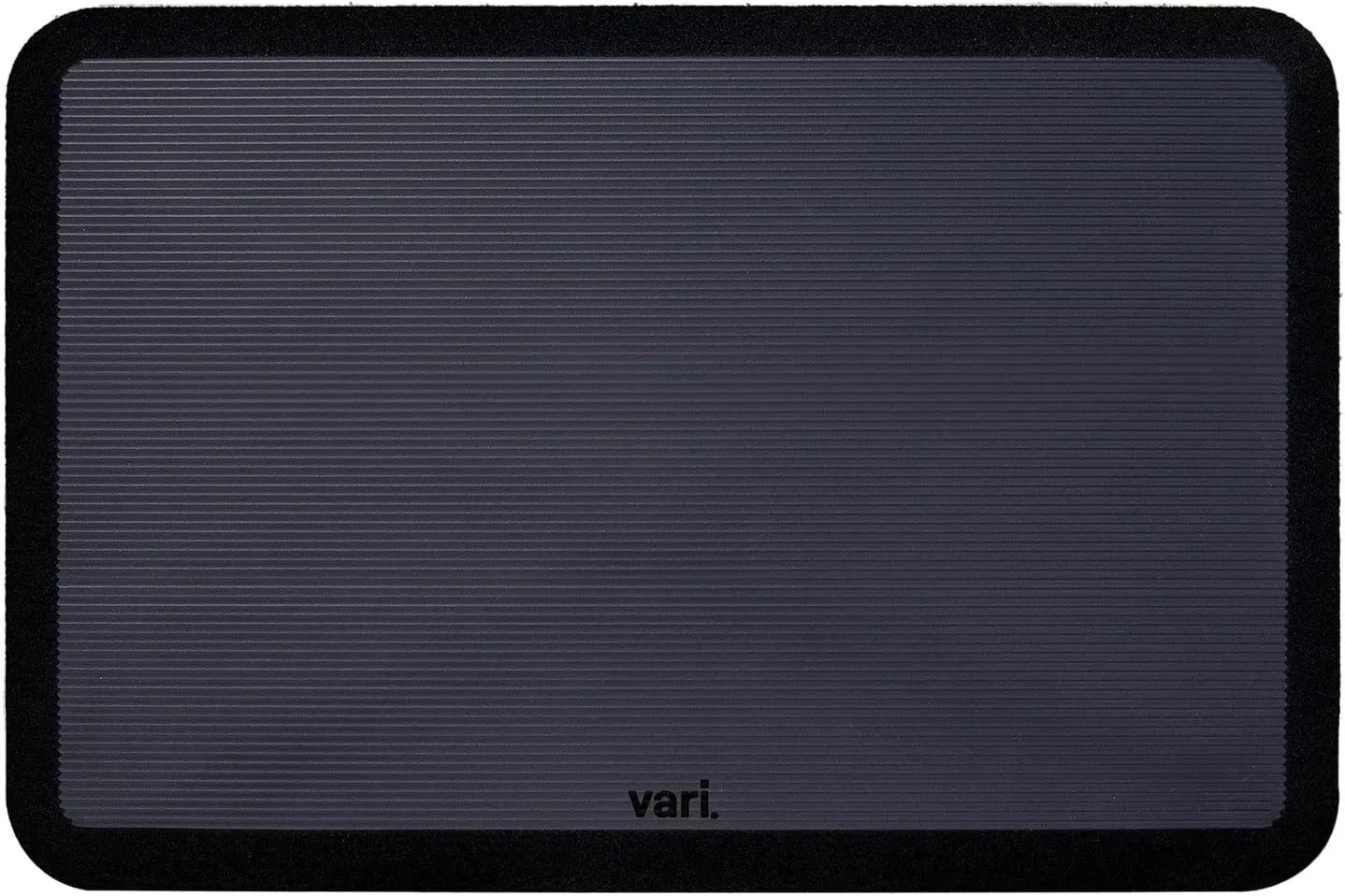 Vari Standing Mat 34x22 (VariDesk) - Anti Fatigue Non-Slip Mat for Standing Desk, Cushioned for Comfort, Indoor Floor Mat for Home, Office, or Kitchen - Black