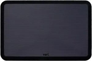 Vari Standing Mat 34x22 (VariDesk) - Anti Fatigue Non-Slip Mat for Standing Desk, Cushioned for Comfort, Indoor Floor Mat for Home, Office, or Kitchen - Black