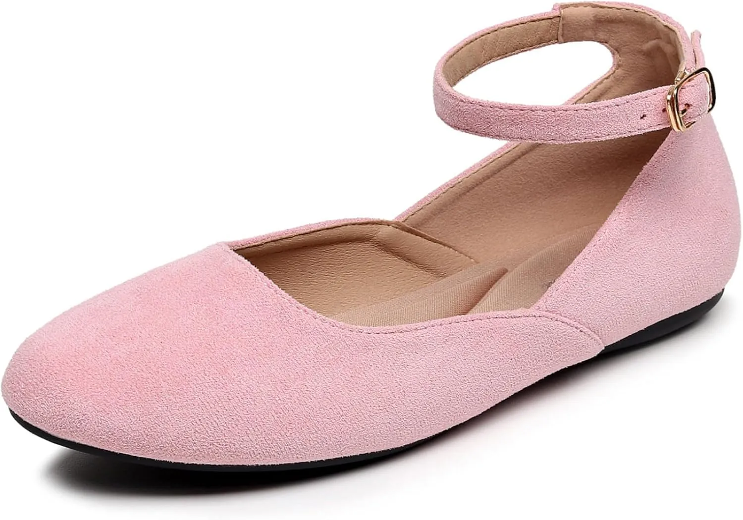 VenusCelia Women's Serenity Strap Flats Shoe