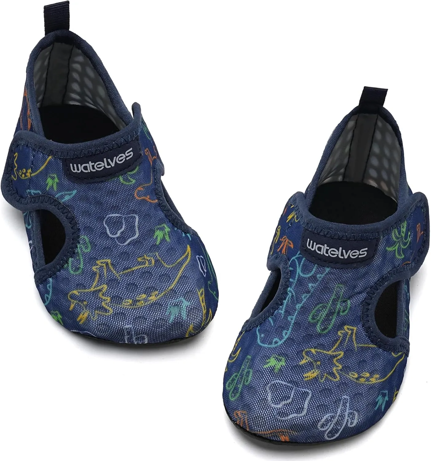 WateLves Kids Water Shoes Toddler Barefoot Swim Beach Shoes Girls Boys Breathable Quick Dry Aqua Socks