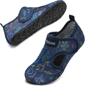 WateLves Kids Water Shoes Toddler Barefoot Swim Beach Shoes Girls Boys Breathable Quick Dry Aqua Socks