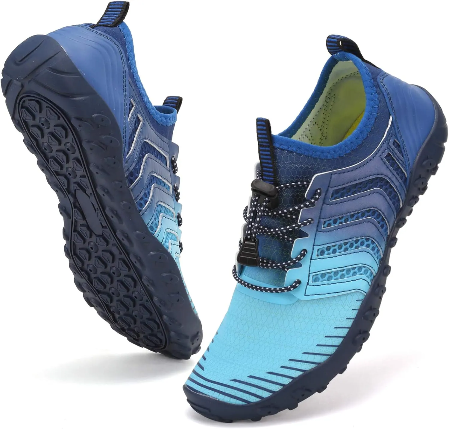 WateLves Water Shoes Mens Womens Barefoot Beach Swim Shoes Quick-Dry Aqua Socks for Surf Pool Yoga Water Aerobics