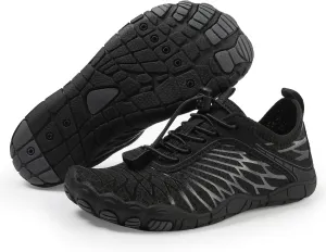Water Shoes for Kids Boys Girls Aqua Barefoot Shoes with Wide Toe Box, Quick Dry & Non-Slip Breathable Walking Sneakers for Beach Pool Swim Sports Hiking