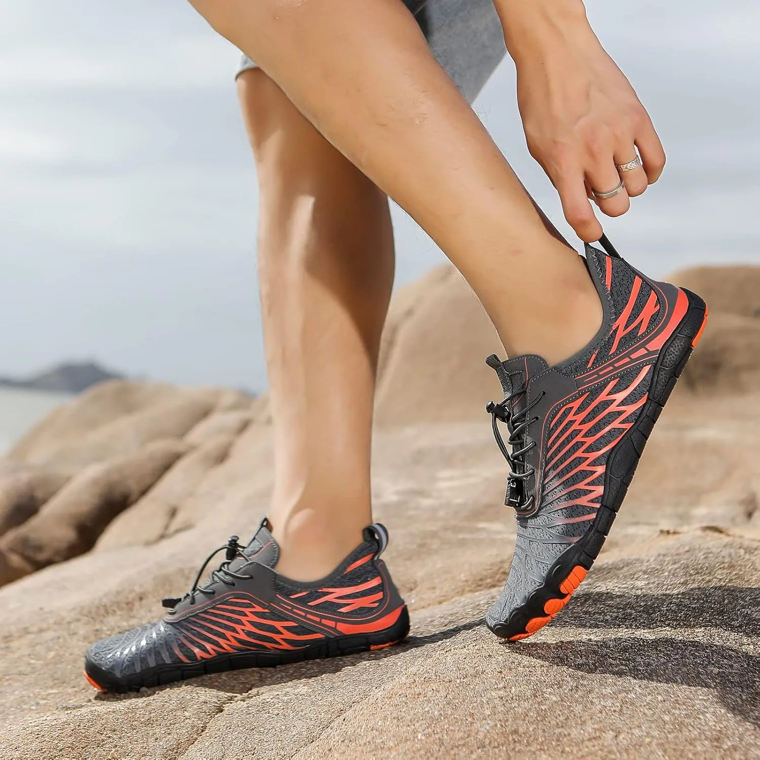 Water Shoes for Men Women Quick-Dry Barefoot Aqua Sock Outdoor Athletic Sport Shoes