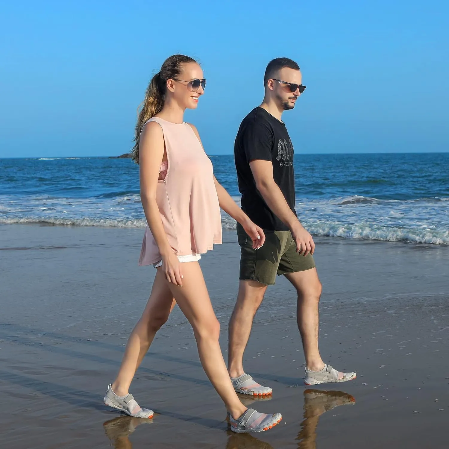 Water Shoes for Men Women Quick-Dry Barefoot Aqua Sock Outdoor Athletic Sport Shoes