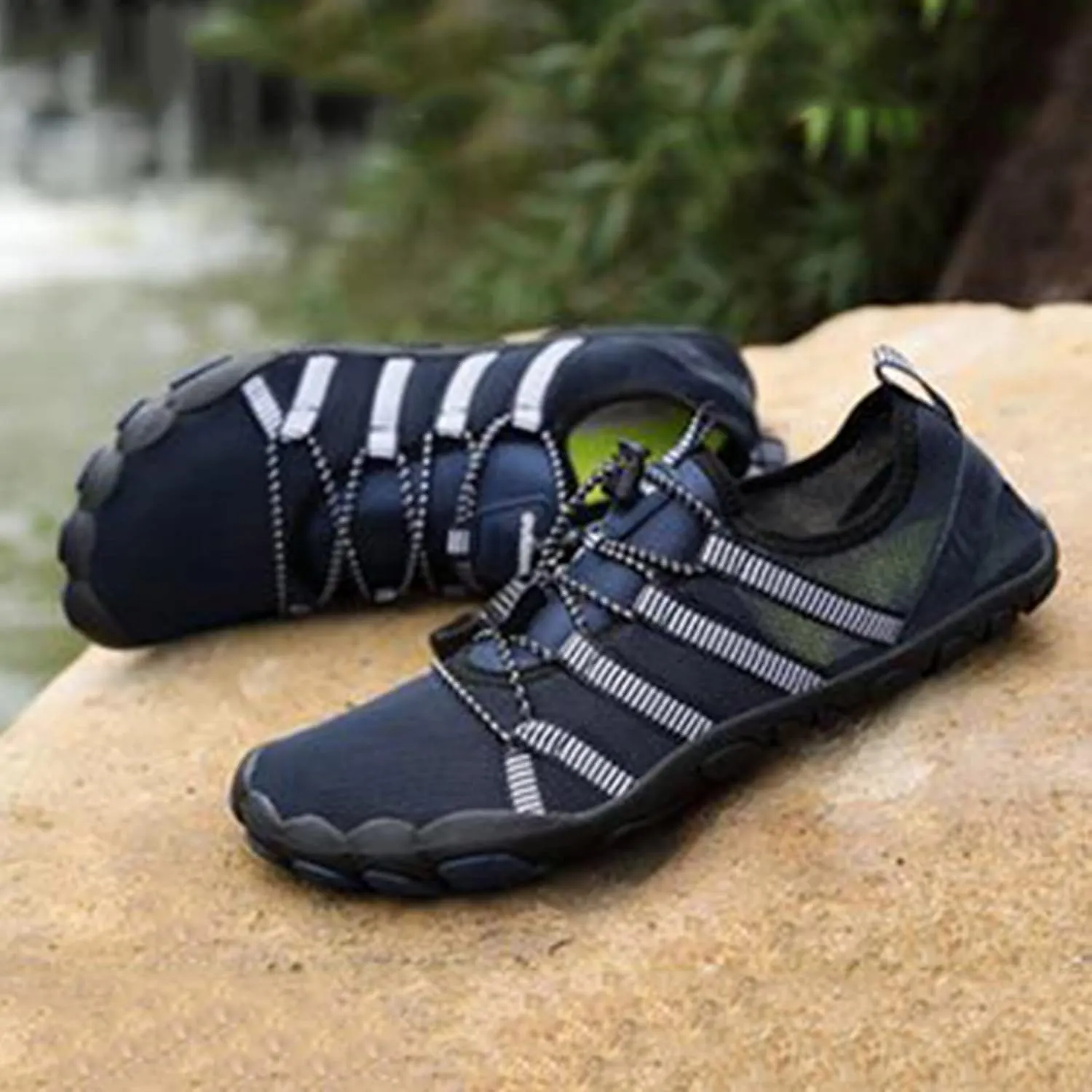 Water Shoes Men Wide Width Breathable Barefoot Shoes Water Hiking Shoes for Men Water Shoes for Women Wide Width Quick Drying Sports Aqua Shoes for Pool Beach Surf Walking Water Park