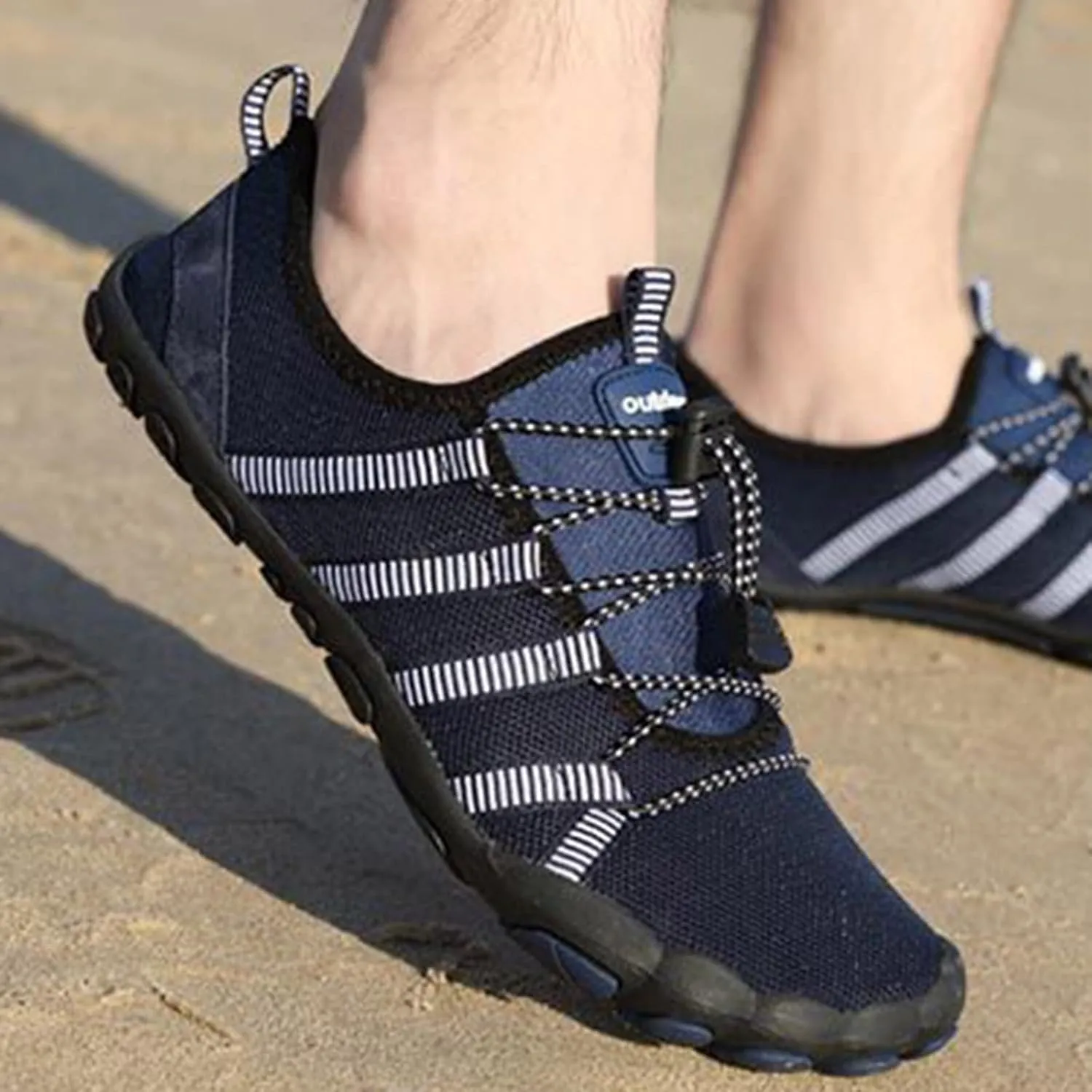 Water Shoes Men Wide Width Breathable Barefoot Shoes Water Hiking Shoes for Men Water Shoes for Women Wide Width Quick Drying Sports Aqua Shoes for Pool Beach Surf Walking Water Park