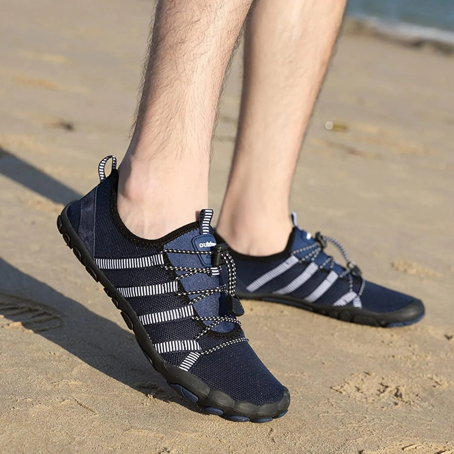 Water Shoes Men Wide Width Breathable Barefoot Shoes Water Hiking Shoes for Men Water Shoes for Women Wide Width Quick Drying Sports Aqua Shoes for Pool Beach Surf Walking Water Park