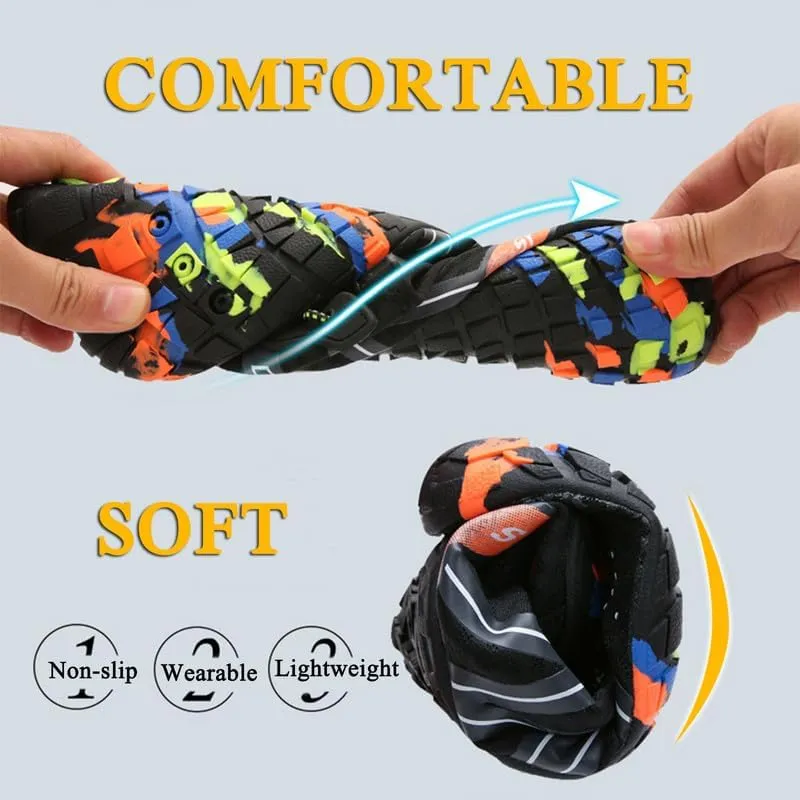 Water Shoes Men Women Barefoot Shoes Outdoor for Beach Aqua Swim Pool River Water Quick Dry Boating Fishing Diving Surfing with Yoga Aerobics