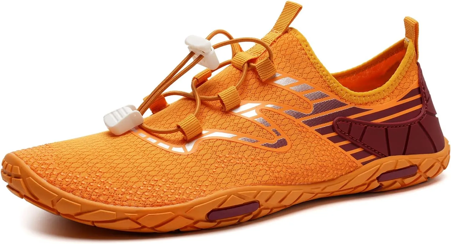 Water Shoes Mens Womens Beach Swim Shoes Quick-Dry Aqua Socks Pool Shoes for Surf Yoga Water Aerobics