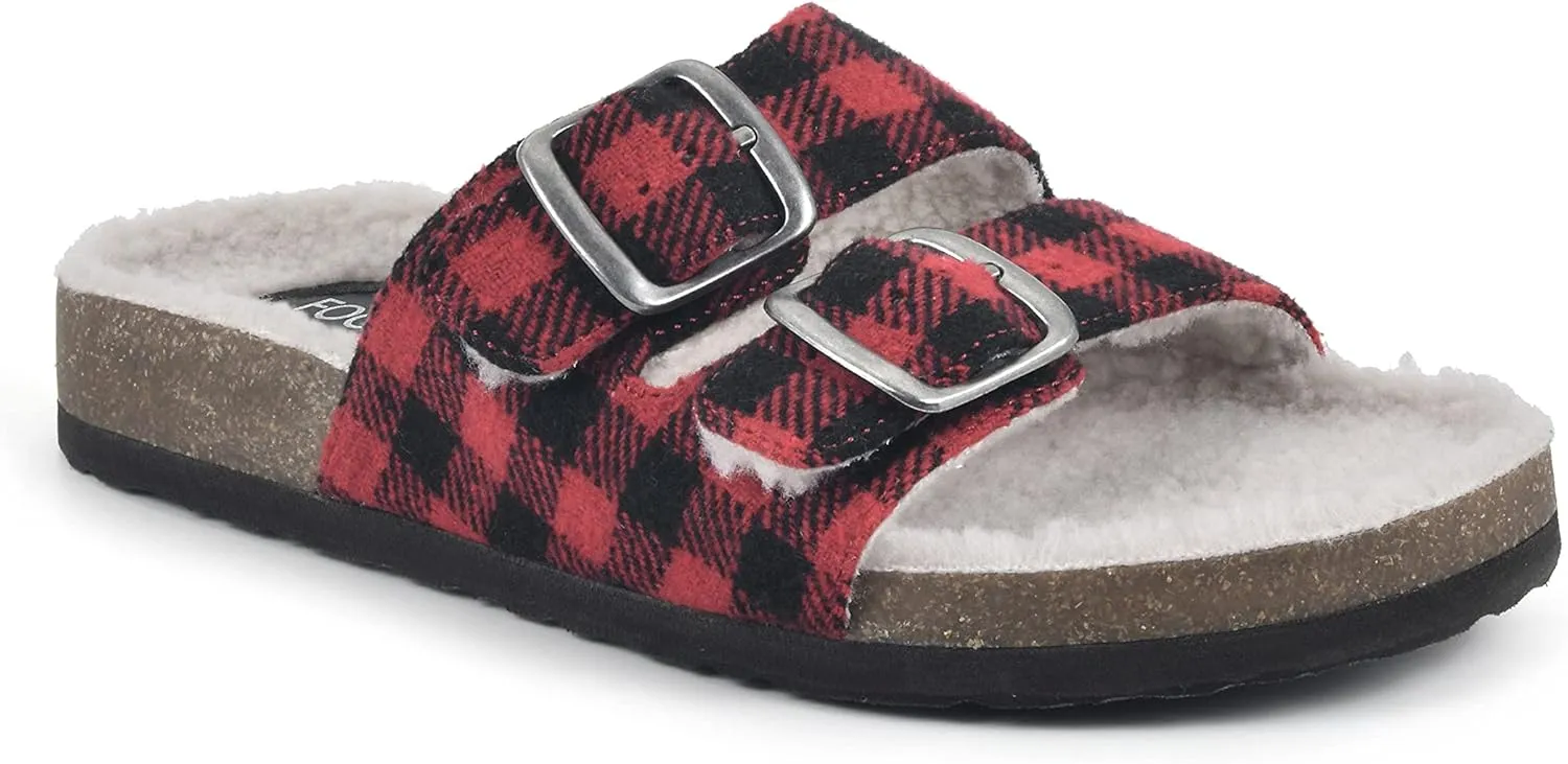 WHITE MOUNTAIN Women's Helga Flat Sandal