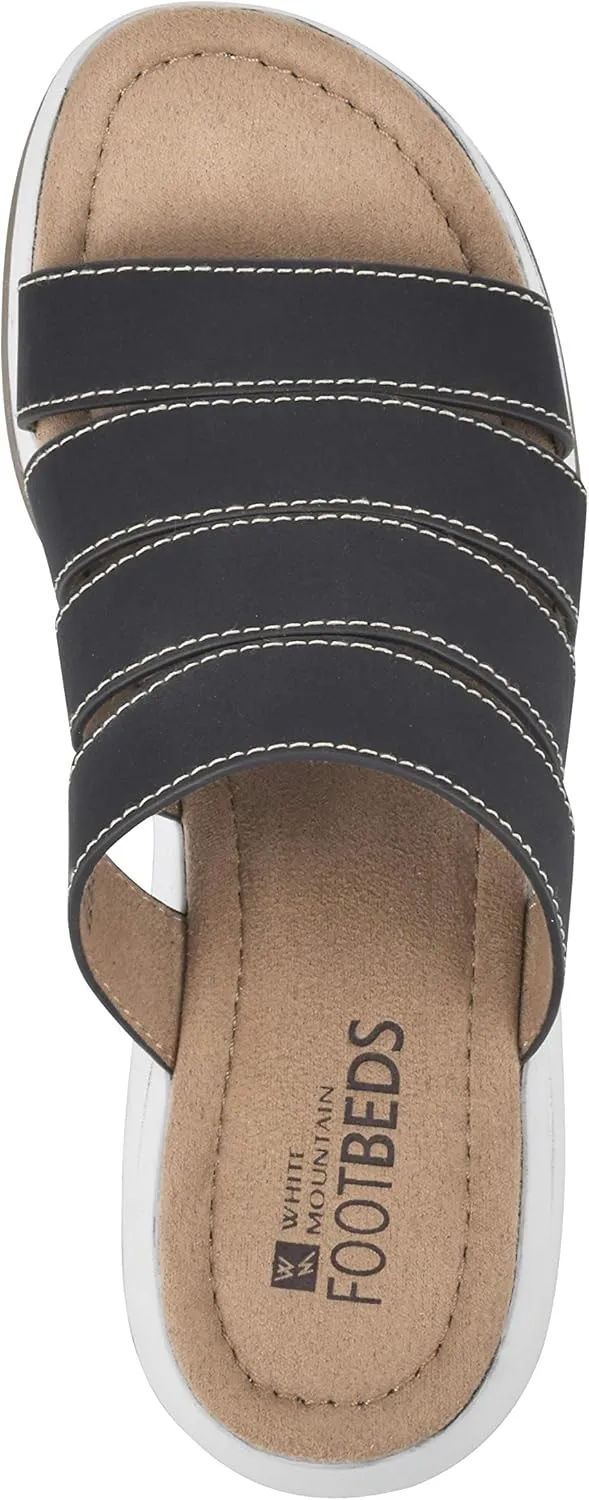 WHITE MOUNTAIN Women's Horizon Flat Sandal