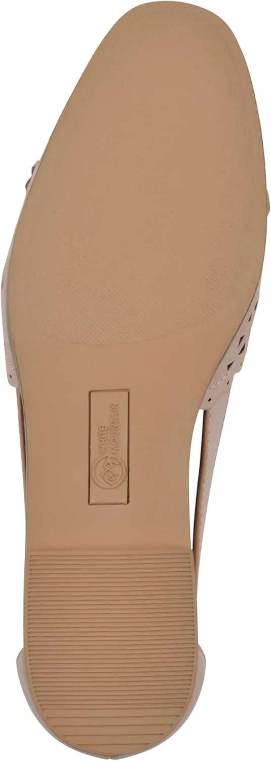 WHITE MOUNTAIN Women's Nobler Open Ballet Flat