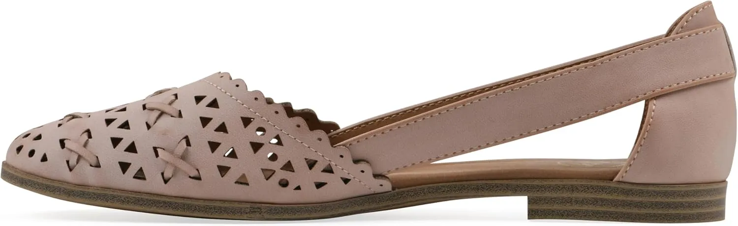 WHITE MOUNTAIN Women's Nobler Open Ballet Flat