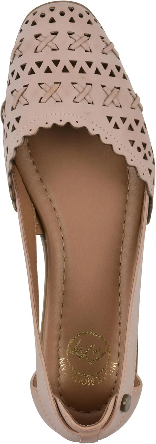 WHITE MOUNTAIN Women's Nobler Open Ballet Flat