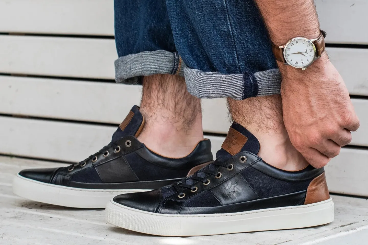 Wild Rhino Slater Leather Sneaker - Men's