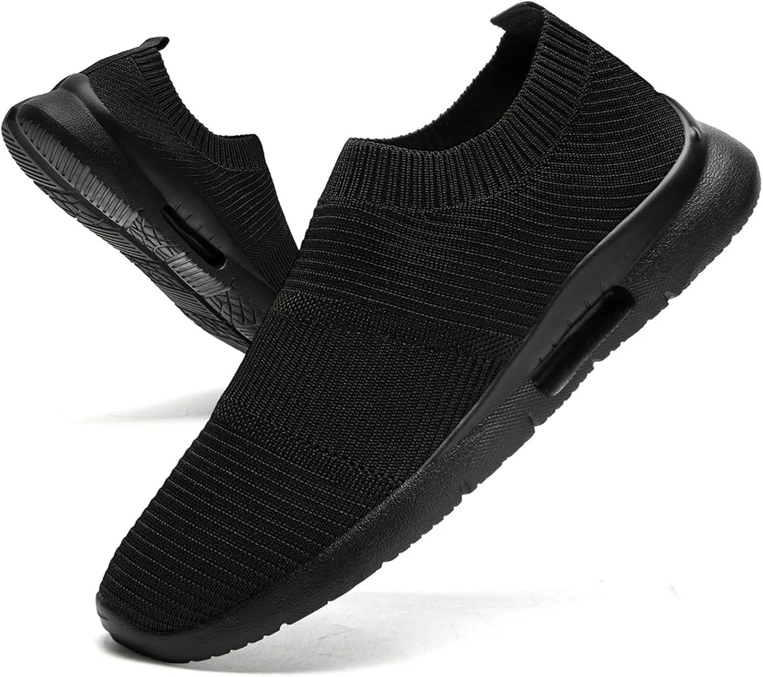 Women Running Shoes Tennis Walking Sneakers Lightweight Slip On Workout Gym Shoes