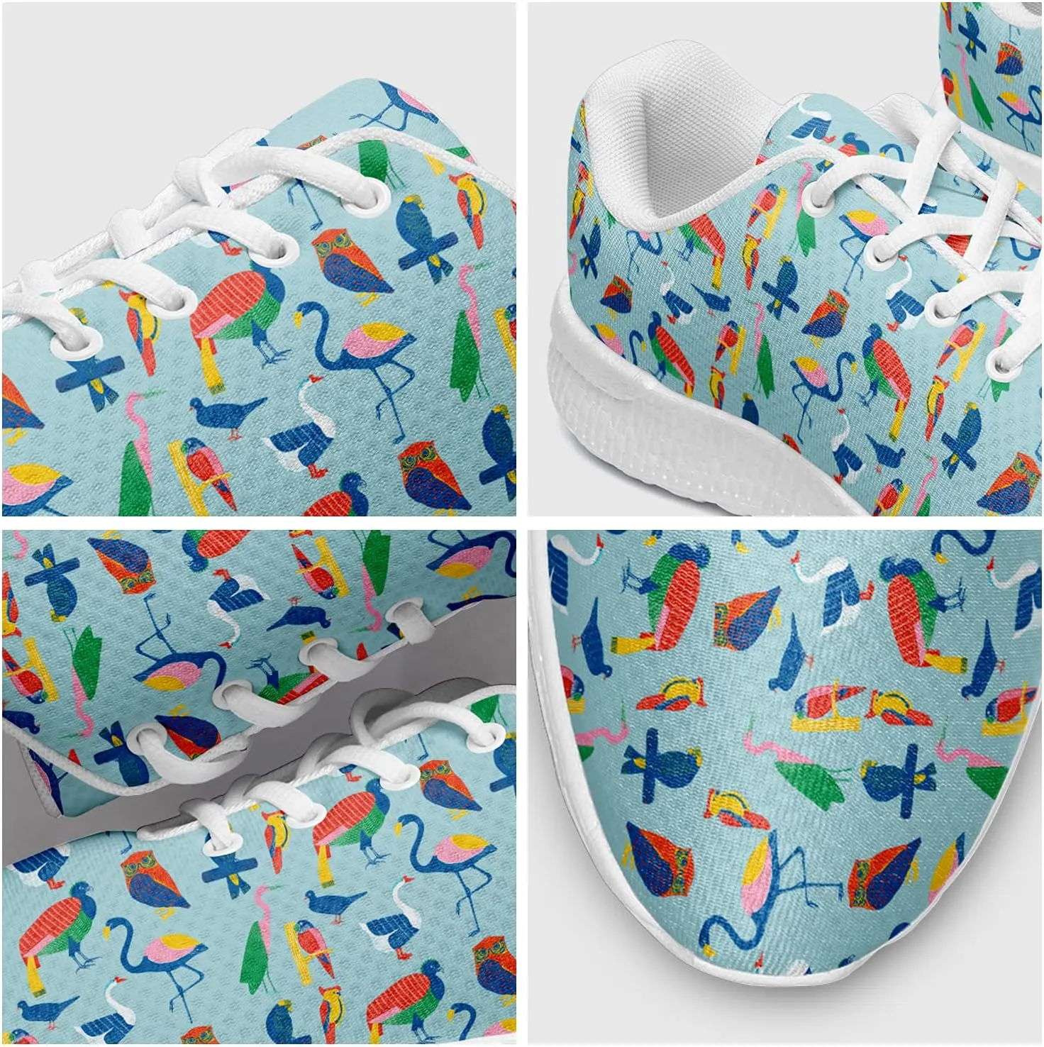 Women Slip On Tennis Shoes Athletic Walking Casual Non-Slip Sneakers Custom Pet Print Shoes