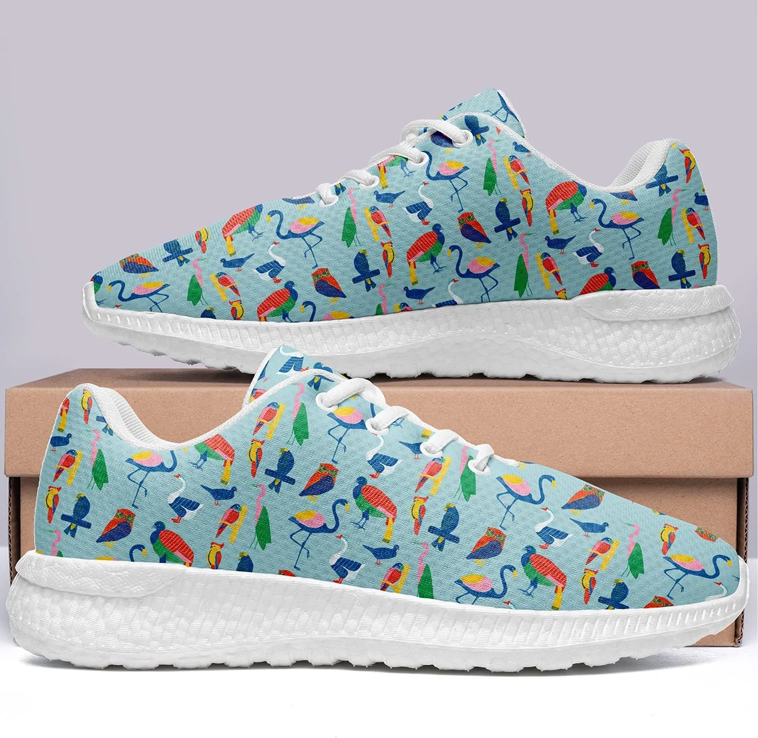 Women Slip On Tennis Shoes Athletic Walking Casual Non-Slip Sneakers Custom Pet Print Shoes