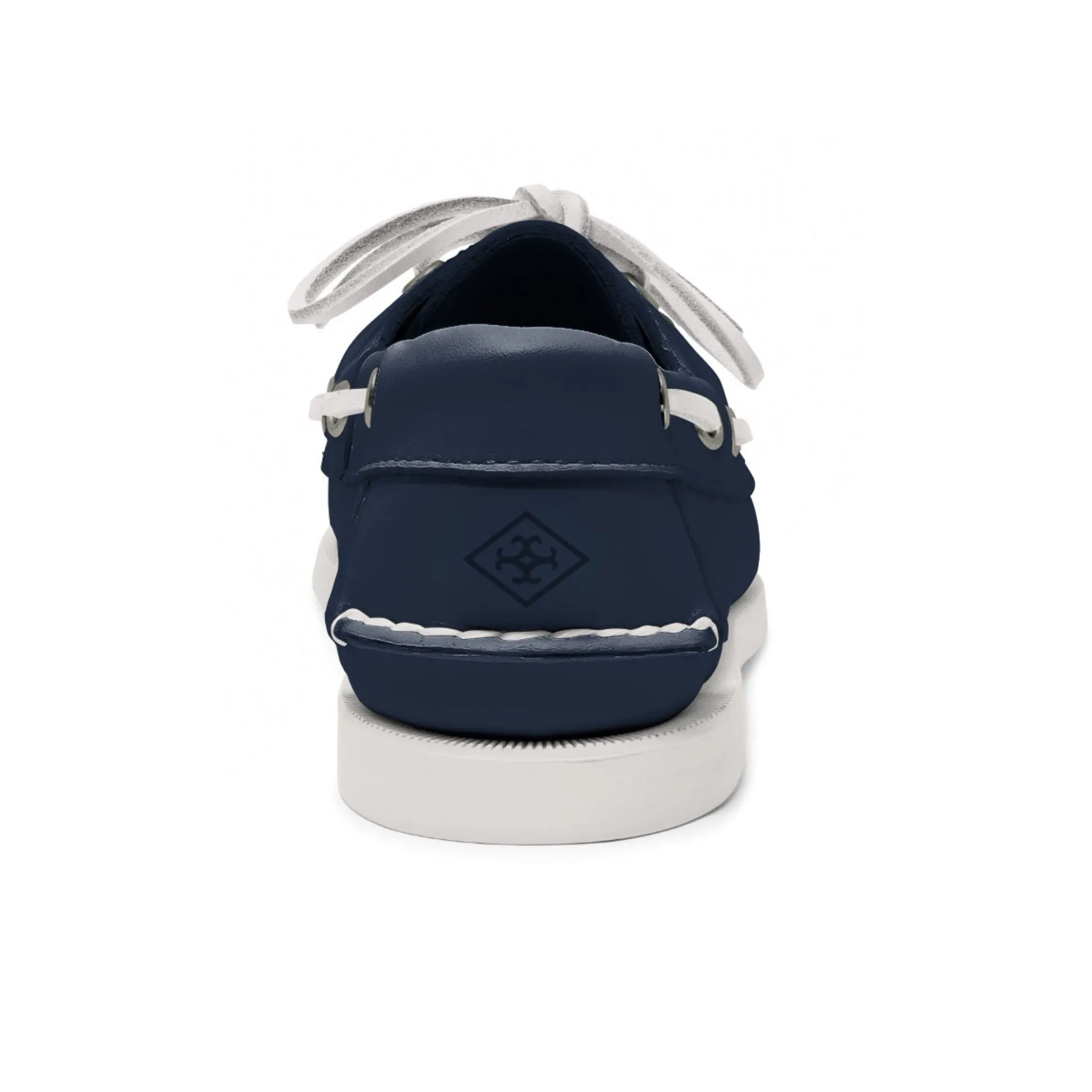 Women's 2 Eyelet LE Boat Shoe: Navy