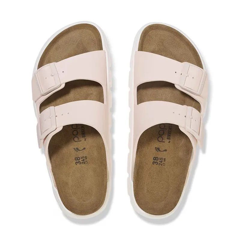 Women's Arizona Chunky Narrow Light Rose Birko-Flor