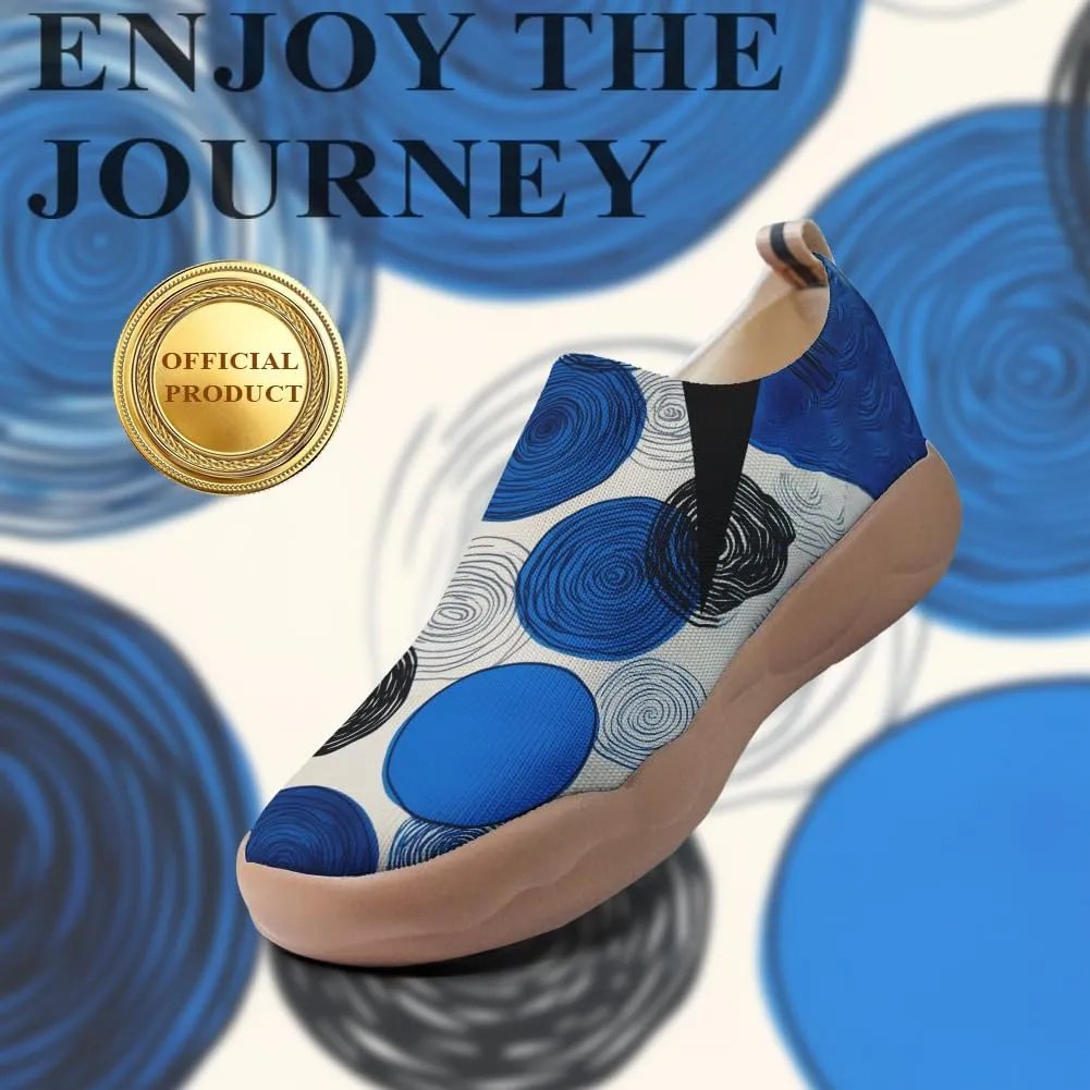 Women's Light Sneakers in Fairy Tale Series Slip-on Travel Shoes for Comfortable Walking and Casual Style