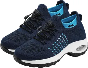 Women's Orthopedic Shoes Slip On Breathable Sneakers Walking Athletic Casual Shoe, Comfortable Trainers for Womens