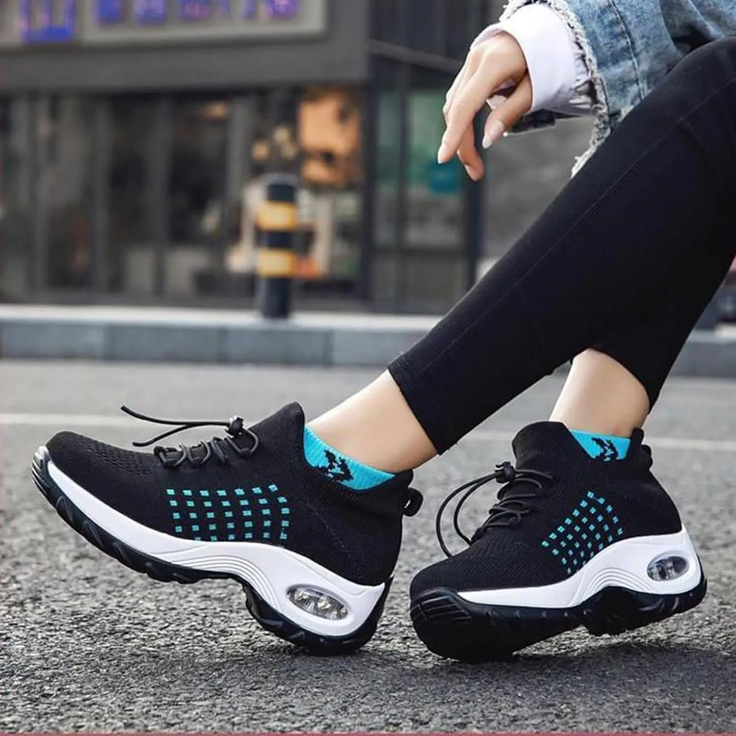 Women's Orthopedic Shoes Slip On Breathable Sneakers Walking Athletic Casual Shoe, Comfortable Trainers for Womens