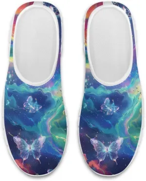 Womens Slip On Sneakers Trendy Casual Shoes for Women Non Slip Work Shoes