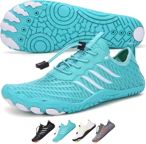 XNIRON Hike Barefoot Shoes for Womens Men,Quick Dry Water Shoes,Beach Pool Aqua Swim Surf Hiking Walking Shoes,Non-Slip Athletic Footwear Wide Toe Water Shoes