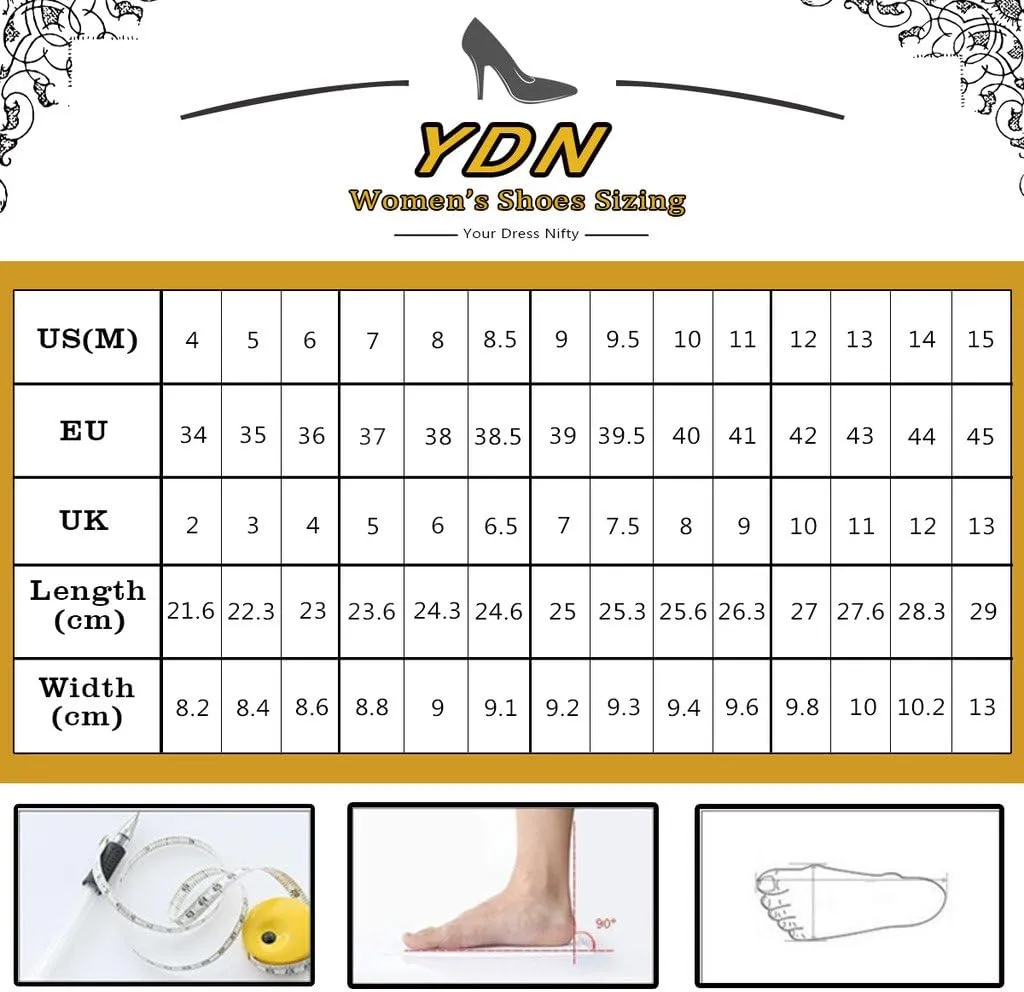 YDN Women Chunky Low Heel Pumps Pointy Toe Suede Slip On Classic Casual Block Shoes