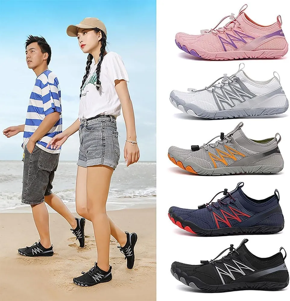 Zureto Hike Barefoot Footwear Shoes, Barefoot Hiking Shoes Slip On Active Shoes for Women Men